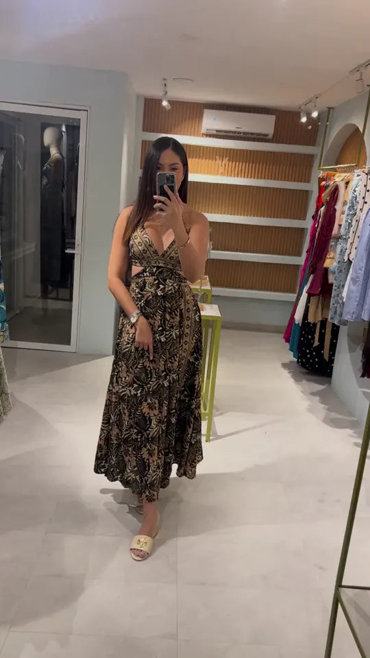 Vestido Mariposa Animal Print