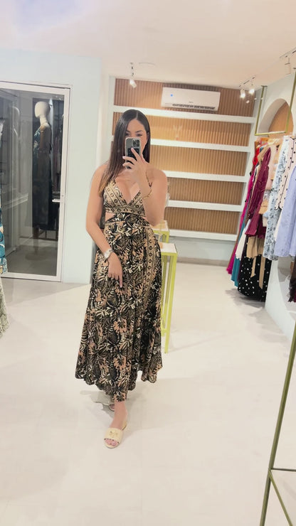 Vestido Mariposa Animal Print