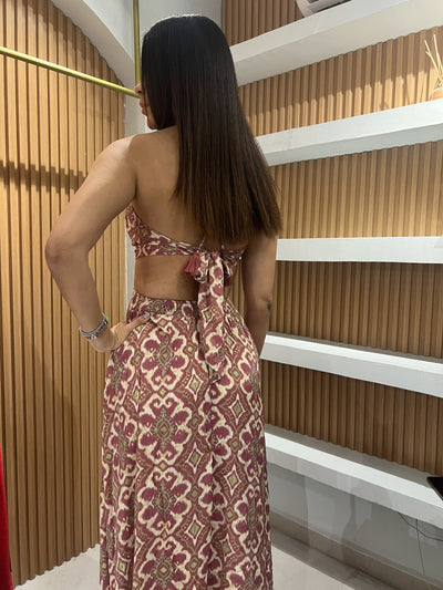 Vestido Mariposa Rosa Terracota